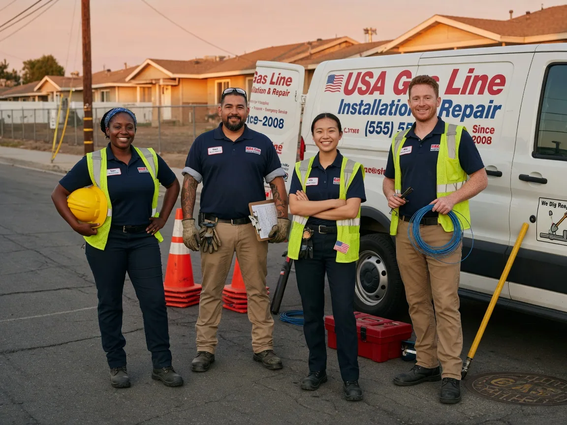 Gas Line Installation company in Hilham, TN